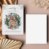 Carte De Correspondance Vacances de Noël Photo Mistletoe Botanique