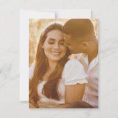 Carte De Correspondance Valentin classique coeur (Dos)