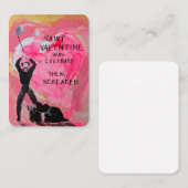 Carte De Correspondance Valentin historique (Devant / Derrière)