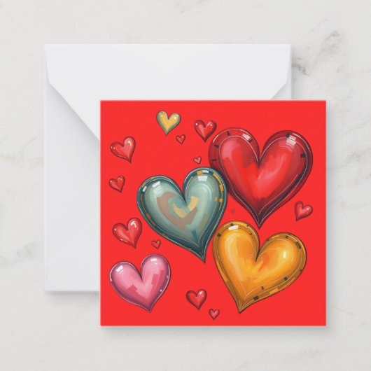 Carte De Correspondance Valentines Day Card (Devant)