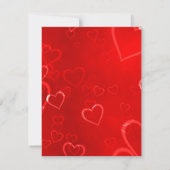 Carte De Correspondance Valentines Day pour les enseignants (Dos)