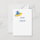 Carte De Correspondance Valentines de classe pour enfants (Dos)