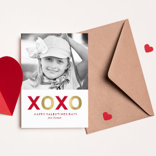 Carte De Correspondance Valentines photo en salle de classe pour enfants X