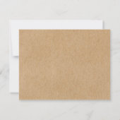 Carte De Correspondance Végétation aquarelle rustique Professionnel (Dos)