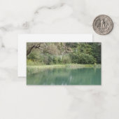 Carte De Correspondance Vermont Fall Scene Card (Devant/Arrière en situation)