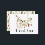 Carte De Correspondance Vêtements pour bébés Lave-linge Baby shower Merci<br><div class="desc">Cette carte de remerciement pour baby shower de Noël sans sexe boho comporte des vêtements pour bébé/laverie comme un romper,  une chaussette,  un chapeau de Père Noël et une paire de gants. Personnalisez-le selon vos besoins. Vous pouvez trouver des produits correspondants dans mon magasin.</div>