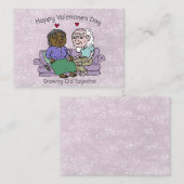 Carte De Correspondance Vieillir ensemble (Devant / Derrière)