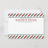 Carte de correspondance vierge du bureau des lutin (Devant)