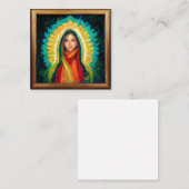 Carte De Correspondance Vierge moderne de Guadalupe (Devant / Derrière)