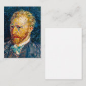 Carte De Correspondance Vincent Van Gogh - Autoportrait (Devant / Derrière)