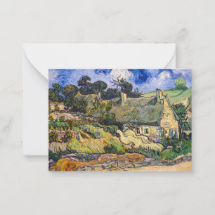 Carte De Correspondance Vincent Van Gogh - Chaumières à Cordeville