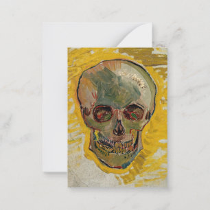 Carte De Correspondance Vincent van Gogh - Crâne 1887 #2