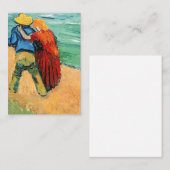 Carte De Correspondance Vincent van Gogh - Deux Amoureux (Devant / Derrière)