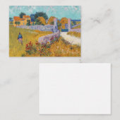 Carte De Correspondance Vincent van Gogh - Ferme en Provence (Devant / Derrière)