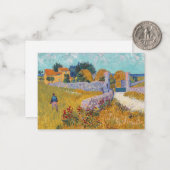 Carte De Correspondance Vincent van Gogh - Ferme en Provence (Devant/Arrière en situation)