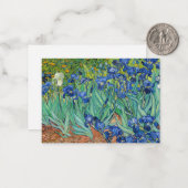 Carte De Correspondance Vincent Van Gogh - Irises (Devant/Arrière en situation)