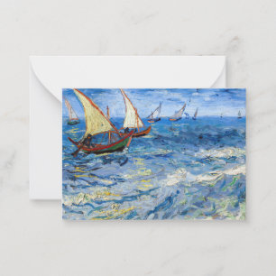 Carte De Correspondance Vincent van Gogh - La mer aux Saintes-Maries
