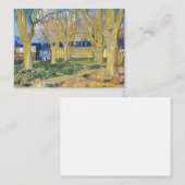 Carte De Correspondance Vincent van Gogh - Le Train Bleu (Devant / Derrière)