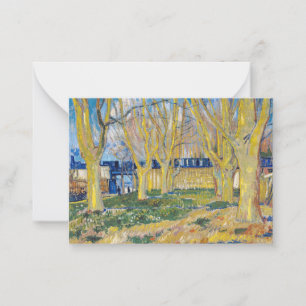 Carte De Correspondance Vincent van Gogh - Le Train Bleu