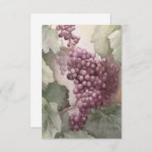 Carte De Correspondance Vineyard (Devant / Derrière)