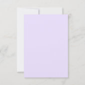 Carte De Correspondance Violet avec lignes gris de 3 mm (Dos)