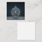 CARTE DE CORRESPONDANCE VOEUX DE NOËL (Devant / Derrière)