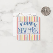 Carte De Correspondance Vœux de Nouvel An : (Devant/Arrière en situation)