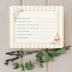 Carte De Correspondance Vœux pour bébé jumeaux Fête de naissance de deux