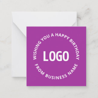 Carte De Correspondance Votre logo et votre texte personnalisé | Joyeux an