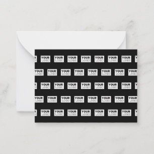 Carte De Correspondance Votre logo ou votre conception   Arrière - plan de