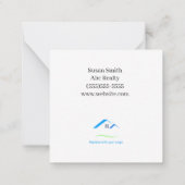 Carte De Correspondance Vous Ajoutez Sparkle À Mon Entreprise (Dos)