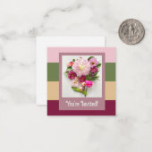 Carte De Correspondance Vous êtes invité (Devant/Arrière en situation)