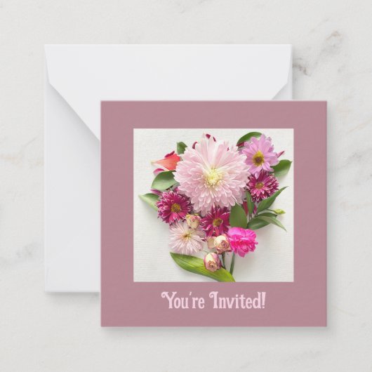 Carte De Correspondance Vous êtes invité (Devant)