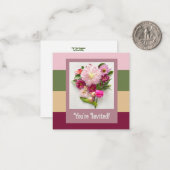 Carte De Correspondance Vous êtes invité (Devant/Arrière en situation)