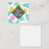 Carte De Correspondance vous êtes la bombe spa de Noël  (Devant / Derrière)