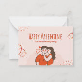 Carte De Correspondance Vous êtes tout pour moi (Devant)