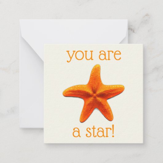 Carte De Correspondance Vous êtes un aimant à étoiles (Devant)