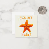 Carte De Correspondance Vous êtes un aimant à étoiles (Devant/Arrière en situation)