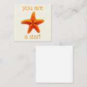 Carte De Correspondance Vous êtes un aimant à étoiles (Devant / Derrière)