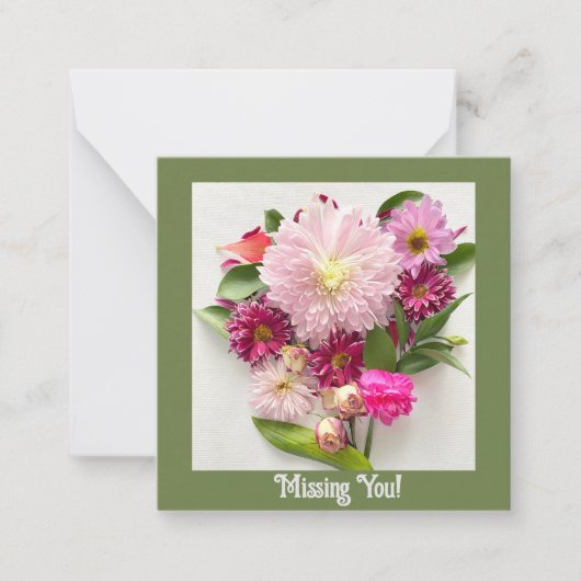 Carte De Correspondance Vous Manquez ! (Devant)