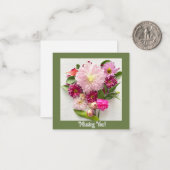 Carte De Correspondance Vous Manquez ! (Devant/Arrière en situation)