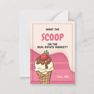 Carte De Correspondance Vous voulez la Scoop été