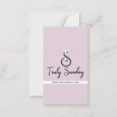 Carte De Correspondance Vraiment dimanche - ID produit (Dos)