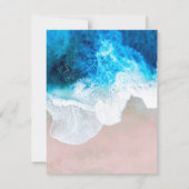 Carte De Correspondance Vue plage (Dos)