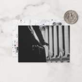 Carte De Correspondance Wall Street (Devant/Arrière en situation)