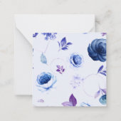 Carte De Correspondance Watercolor Roses 31 (Dos)