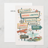 Carte De Correspondance Wedding 2 (Devant / Derrière)