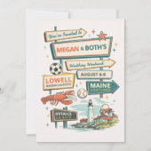 Carte De Correspondance Wedding Invite (Devant)