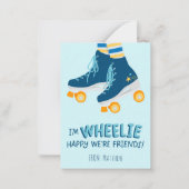 Carte De Correspondance Wheelie Happy Valentine's Note Card (Devant)