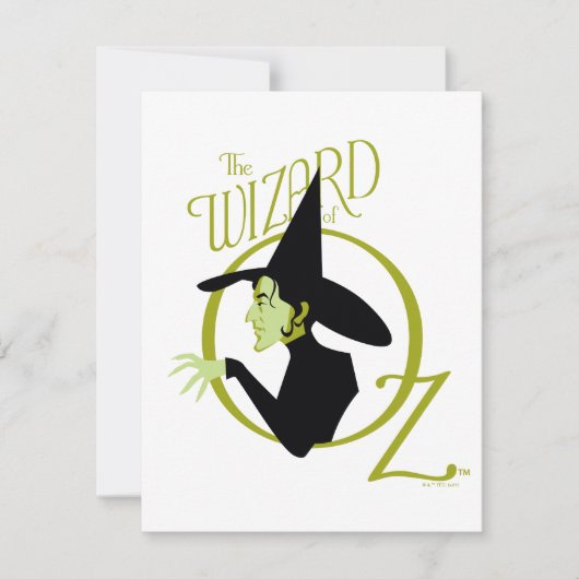 Carte De Correspondance Wicked Witch™ L'Assistant Du Logo Oz™ (Devant)